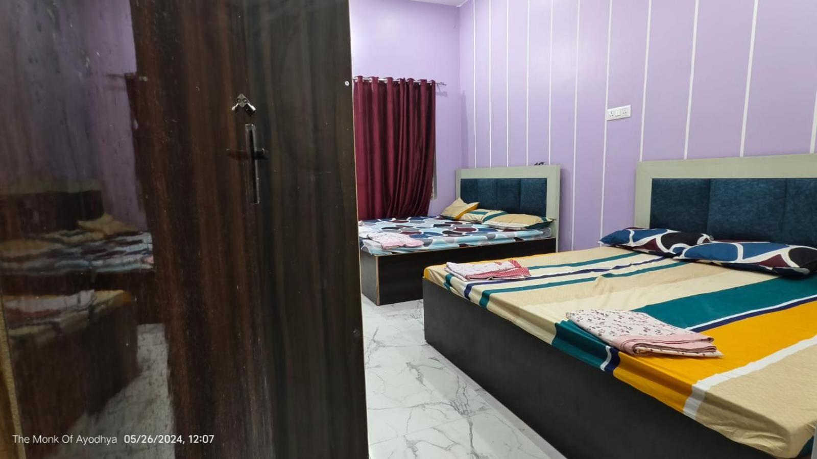 Shree Ayodhya Dham Guest House 300 Meter From Sri Ram Temple Free Pick Up , Drop , Breakfast & Wifi Kültér fotó